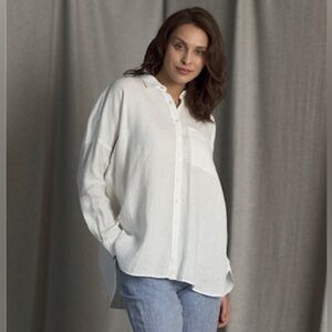 Magee Aisling Oversized Linen Shirt - UK 20/US 16